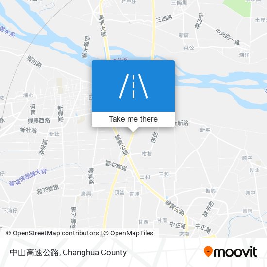 中山高速公路 map