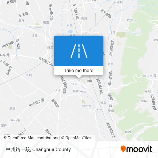 中州路一段 map