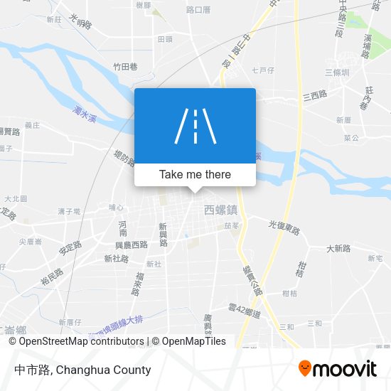 中市路地圖