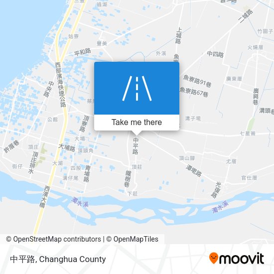 中平路地圖