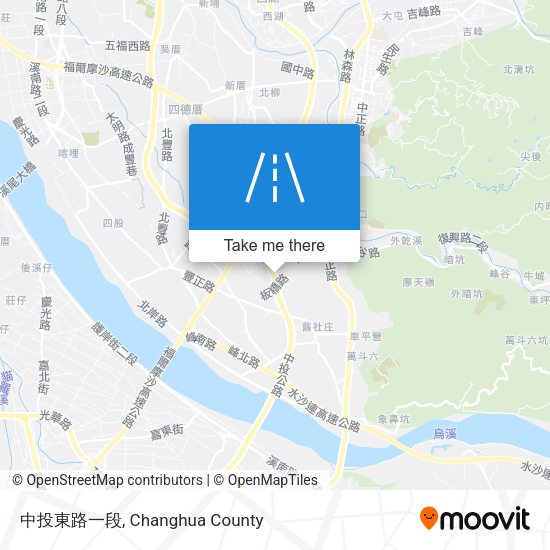中投東路一段地圖