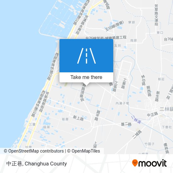 中正巷地圖