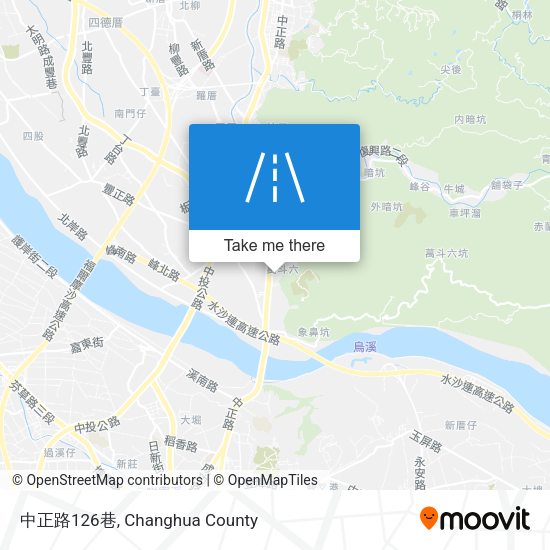 中正路126巷地圖