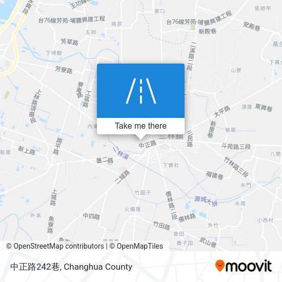 中正路242巷地圖