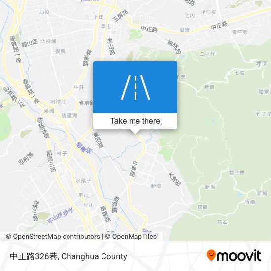 中正路326巷地圖