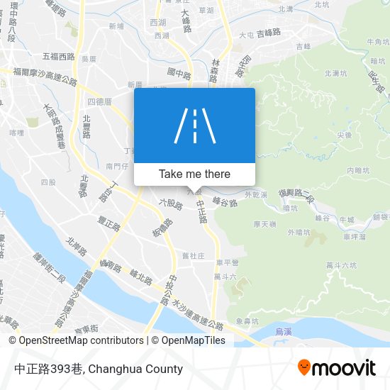 中正路393巷地圖