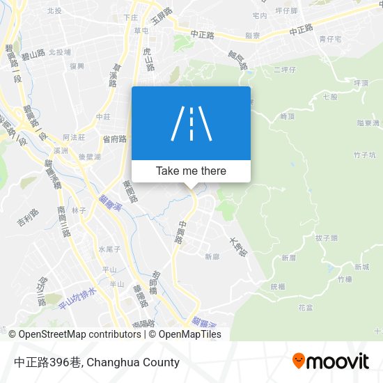中正路396巷地圖