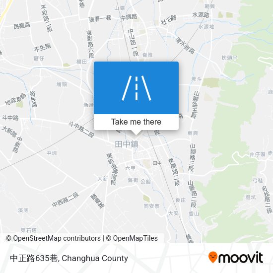 中正路635巷地圖