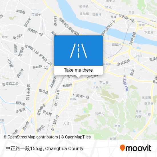 中正路一段156巷地圖