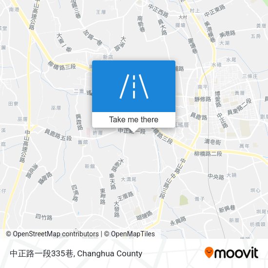 中正路一段335巷 map