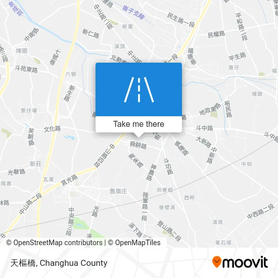 天樞橋 map