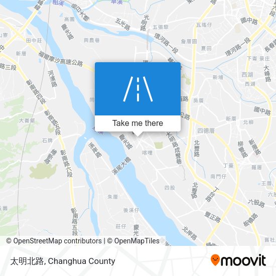 太明北路地圖