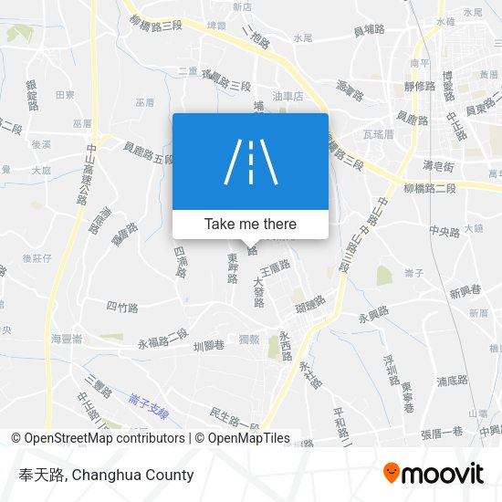 奉天路 map