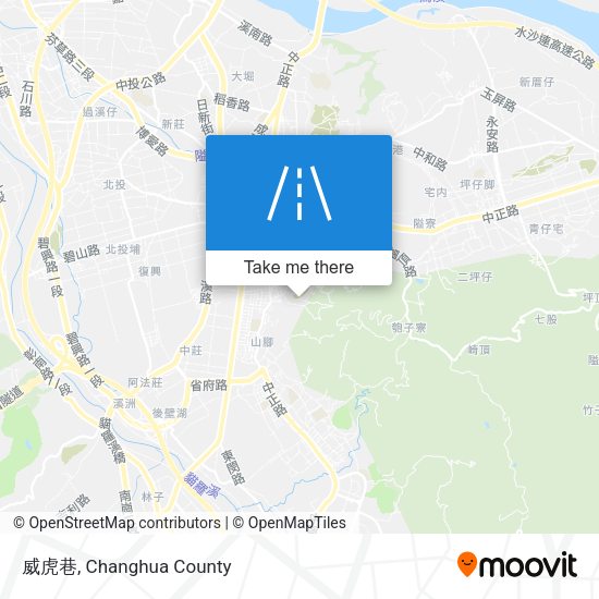 威虎巷 map