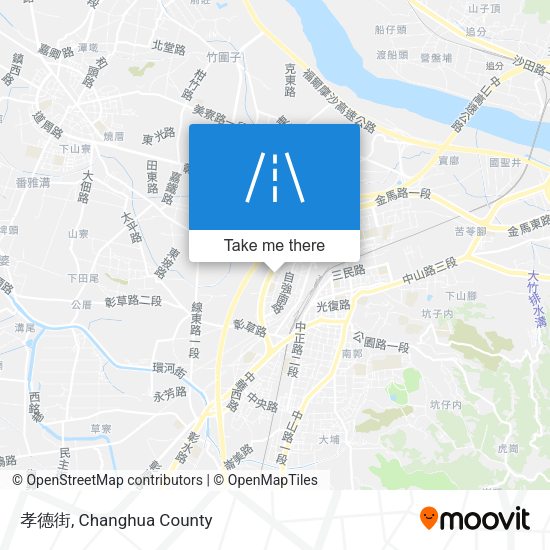 孝德街 map