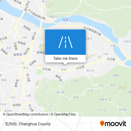 宅內街 map