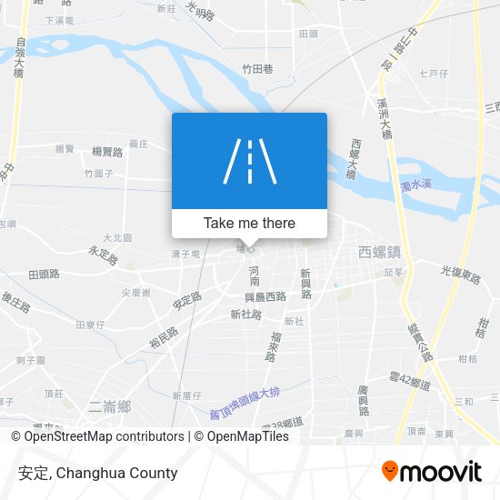 安定 map