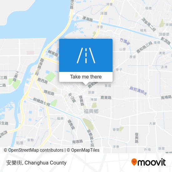 安樂街地圖