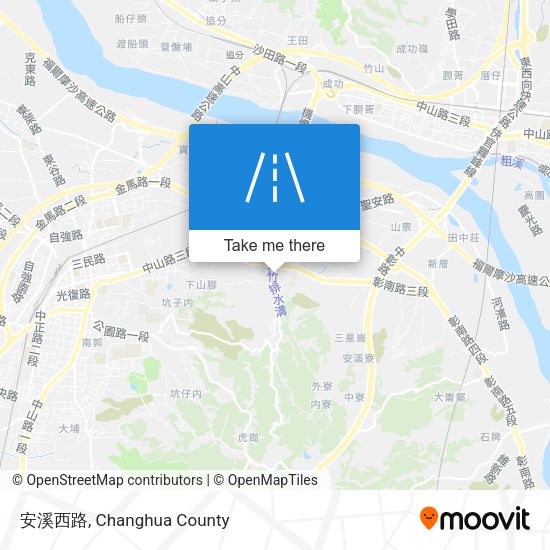 安溪西路地圖