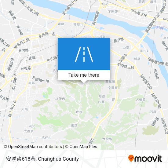 安溪路618巷地圖
