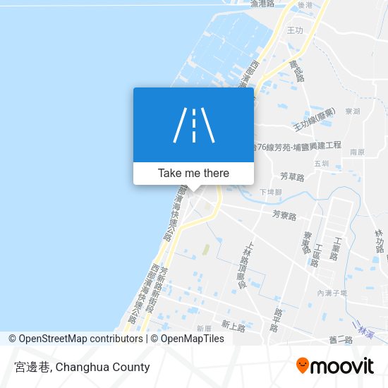 宮邊巷地圖