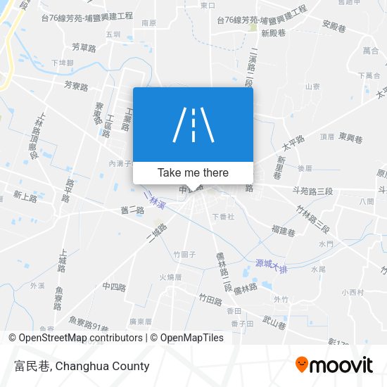 富民巷 map