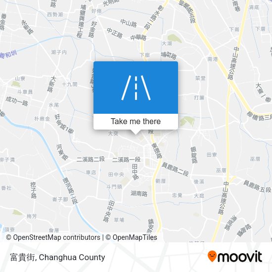 富貴街 map
