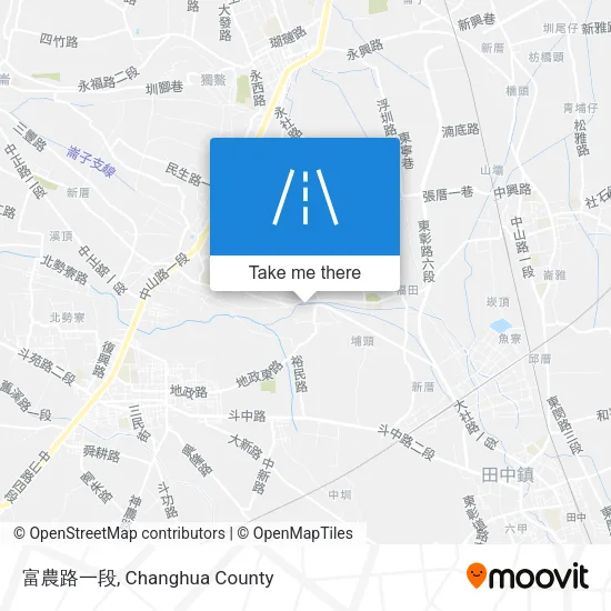 富農路一段 map