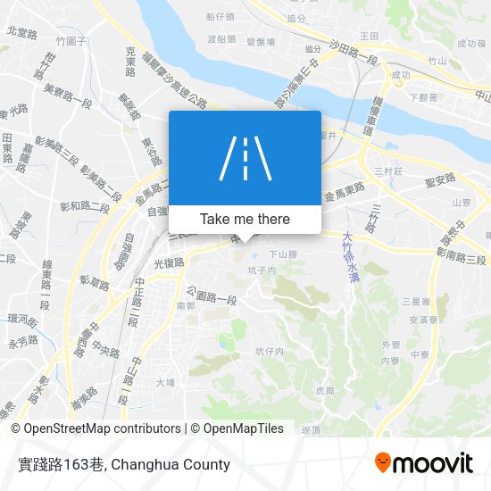 實踐路163巷 map