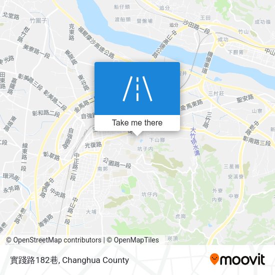 實踐路182巷 map