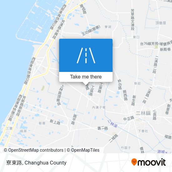 寮東路 map