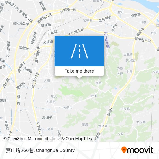 寶山路266巷 map