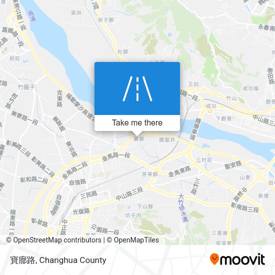 寶廍路地圖