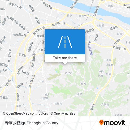 寺廟的樓梯 map