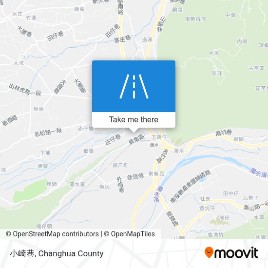 小崎巷地圖