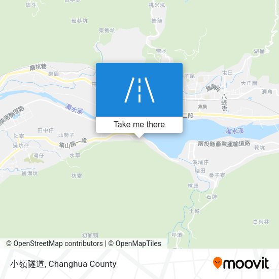 小嶺隧道地圖