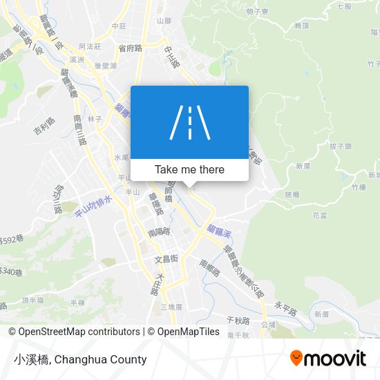 小溪橋 map