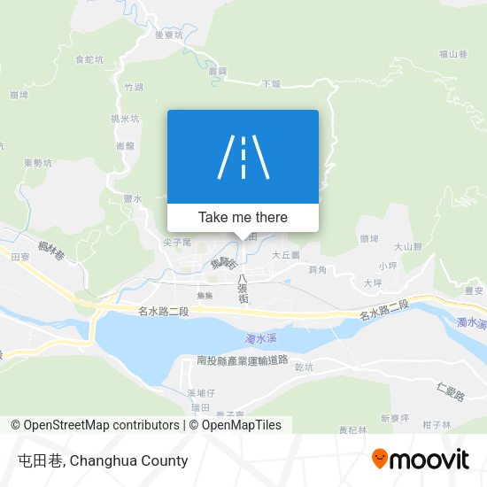 屯田巷地圖