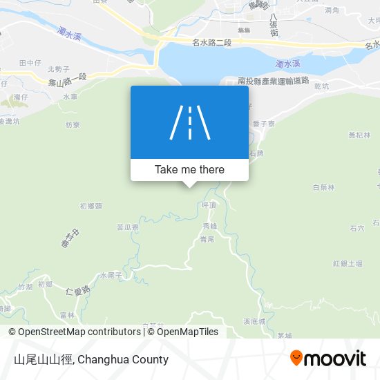 山尾山山徑 map