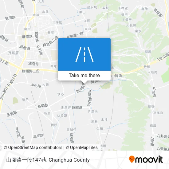 山腳路一段147巷 map