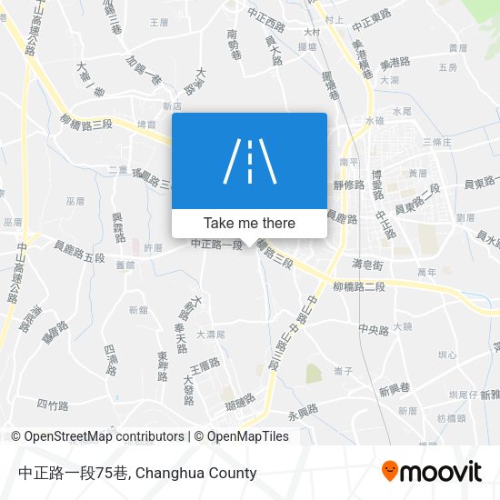 中正路一段75巷 map