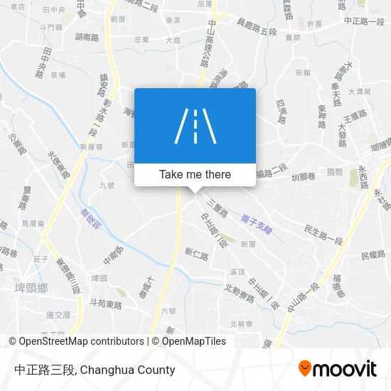 中正路三段地圖