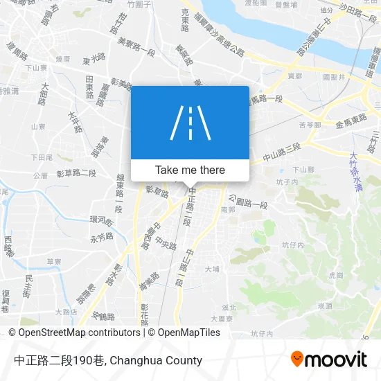 中正路二段190巷地圖