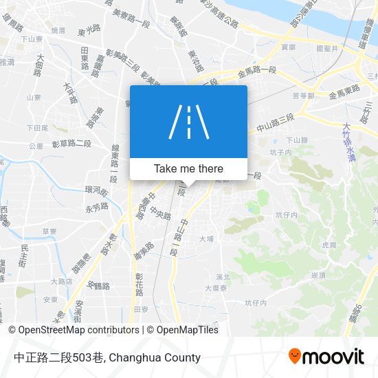 中正路二段503巷地圖