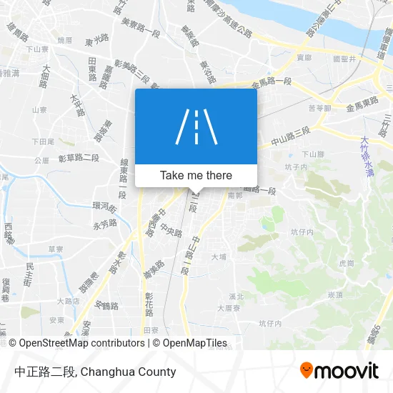 中正路二段地圖