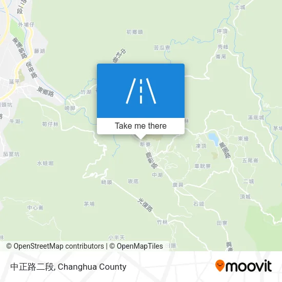 中正路二段地圖