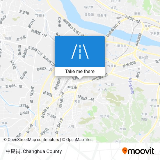 中民街 map