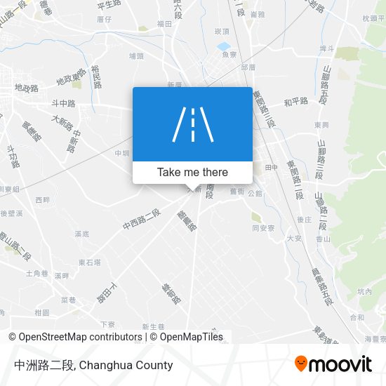 中洲路二段 map