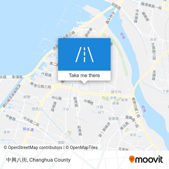 中興八街地圖