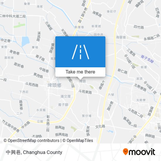 中興巷地圖